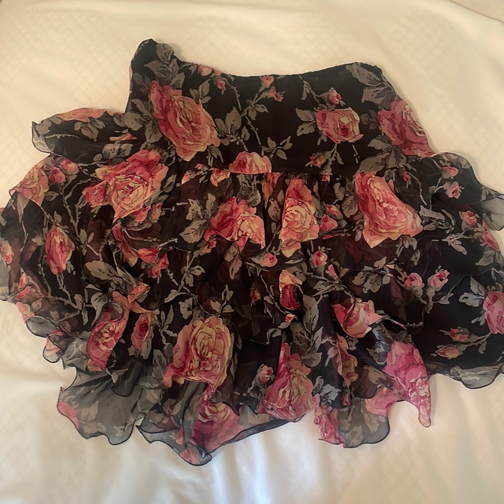 RALPH LAUREN flowy floral skirt